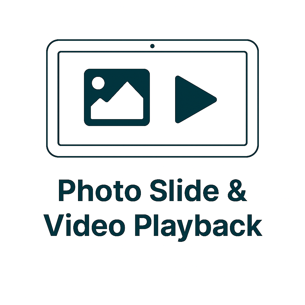 Photo Slide and Video Playback